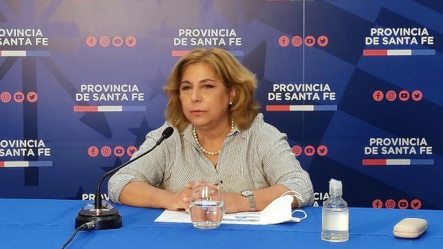 La ministra de Salud, Sonia Martorano