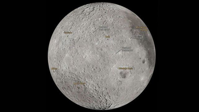 Cráteres de la Luna