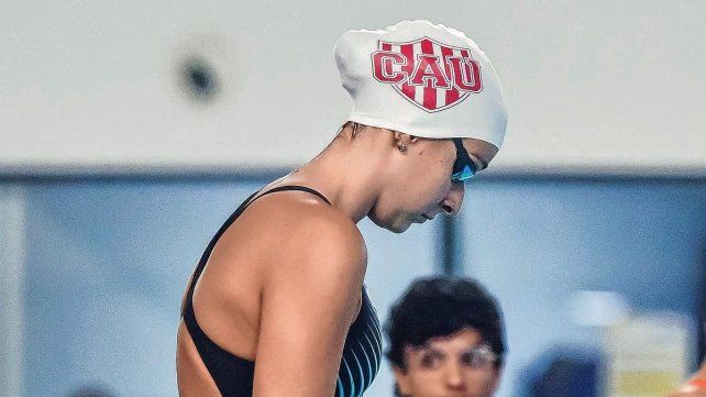 Malena Santillán de San Francisco pero radicada en Santa Fe se quedó con el bronce en los 800 libre.