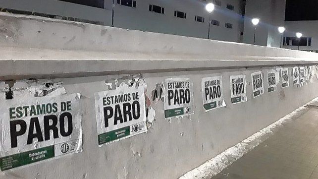 Imágenes del paro