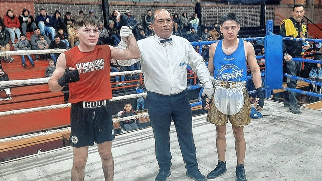 El Colo Esteban Ferrero de Olimboxing contin&uacute;a invicto en el campo amateur y va rumbo al profesionalismo. &nbsp;