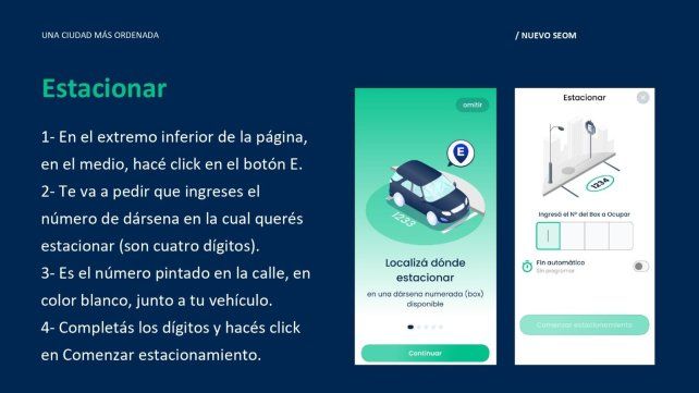 Nuevo sistema de estacionamiento medido en la ciudad de Santa Fe