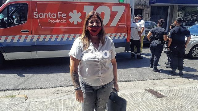 Fabiana, la partera callejera que le dio la bienvenida al mundo a Jazmín en plena avenida Rivadavia.