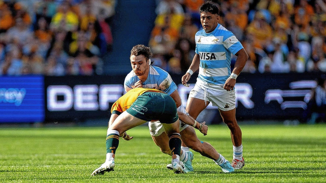 Con una gran actuaci&oacute;n de Santiago Carreras, que marc&oacute; 23 puntos Los Pumas le ganaron a los Wallabies.