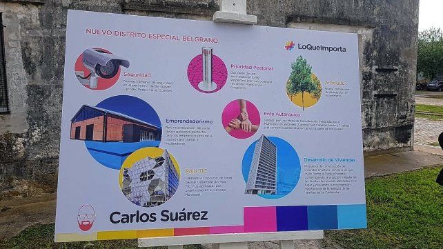 Suárez y Losada plantean que se done a la ciudad las 23 hectáreas de la Estación Belgrano