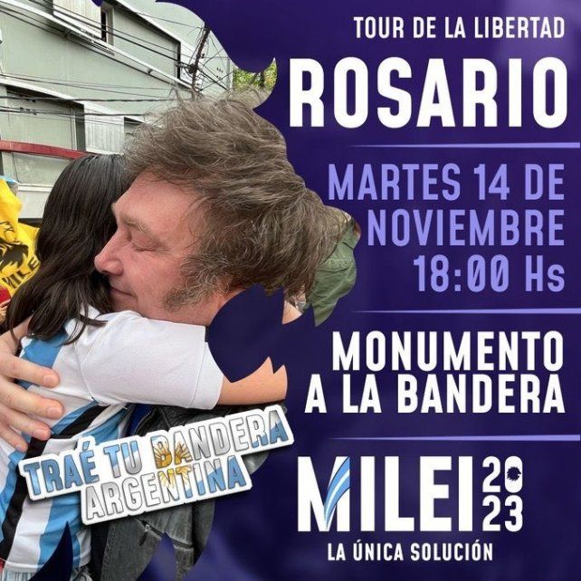Caravana Mileil en Rosario