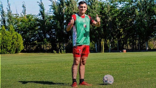 Desde el lunes, Nahuel Curcio se acopla a las prácticas de Colón.