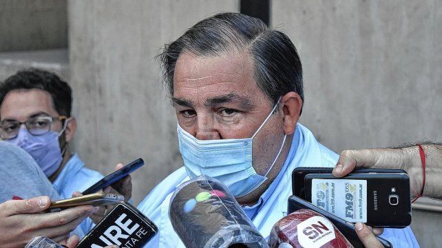 El director del hospital Cullen, Juan Pablo Poletti.