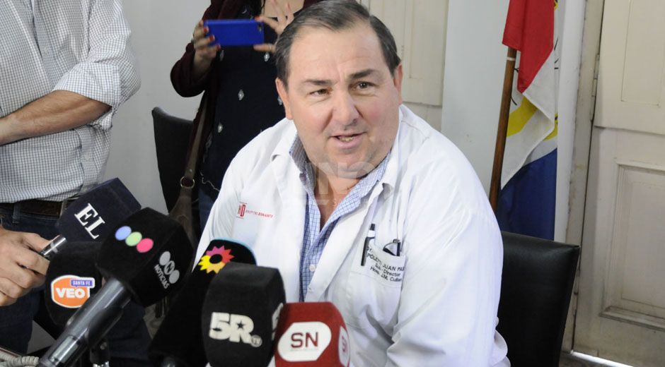 Juan Pablo Poletti. Director del hospital Cullen.