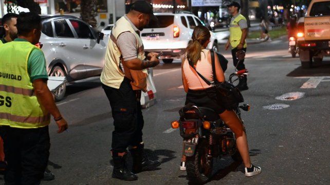 Operativos de control del municipio en la ciudad de Santa Fe