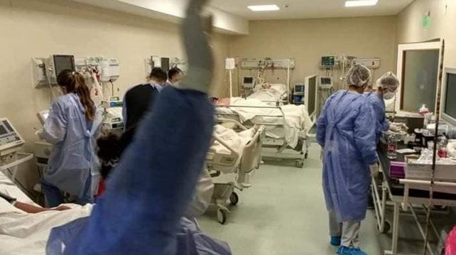 Sala de Observación en la Guardia Central del Cullen.