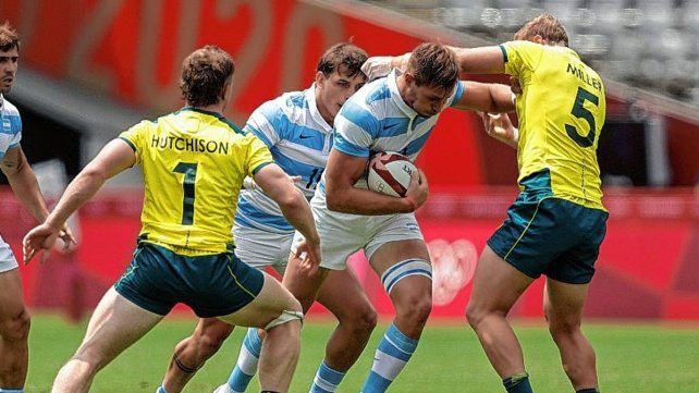 En el debut de Los Pumas Seven en los Juegos de Tokio, el seleccionado argentino derrotó a los Wallabies por 29 a 19 en el primer partido por el Grupo A.