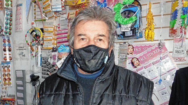 El dirigente destacó que han vuelto algunas actividades al club, como el vóley, pero cumpliendo los protocolos vigentes.