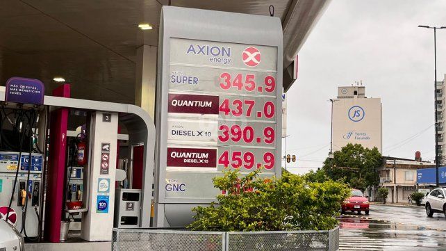 Nuevos precios de la naftas en Axion