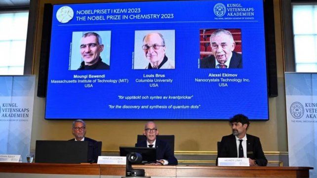El francés Moungi G. Bawendi, el estadounidense Louis E. Brus y Alexei I. Ekimov, nacido en la ex Unión Soviética, fueron reconocidos por la Real Academia de las Ciencias Sueca.