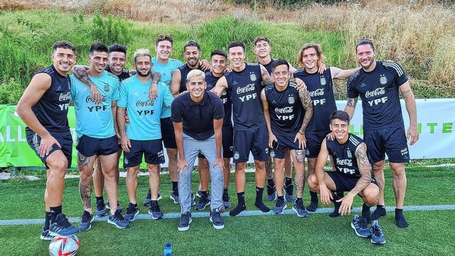 Ernesto Fontanet, el hincha de Colón que vive en España y cumplió un sueño con la Selección Argentina Sub 23.