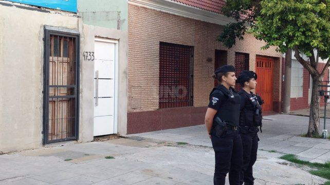 La vivienda donde sucedió el homicidio en barrio Fomento 9 de julio