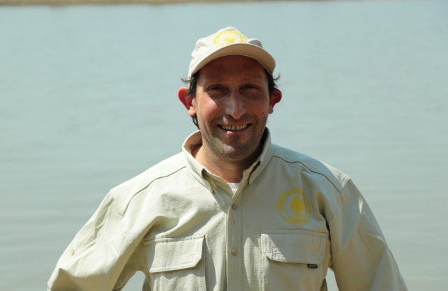 Brian Ferrero es el flamante intendente del Parque Nacional Islas de Santa Fe.