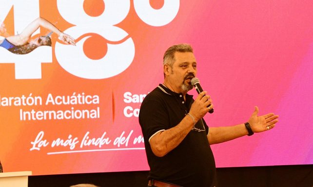 El intendente corondino, Ricardo Ram&iacute;rez, brind&oacute; precisiones de la actividad en dicha ciudad para la marat&oacute;n Santa Fe-Coronda. &nbsp;