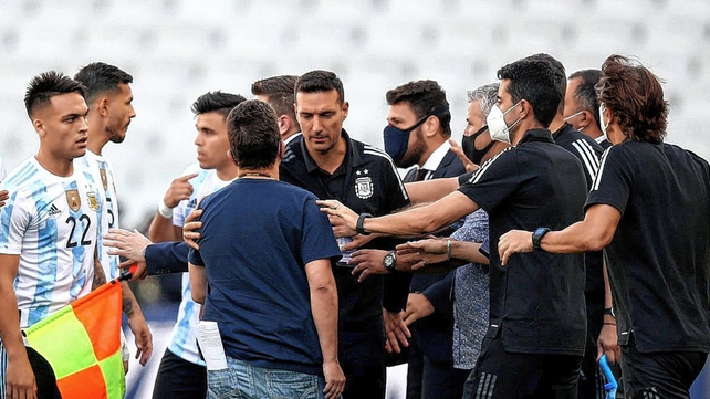 Lionel Scaloni sigue firme en Argentina en su postura de lo sucedido en Brasil.