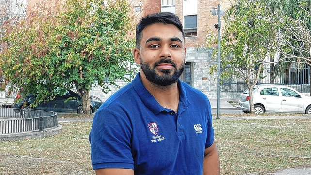 Barolín es oriundo de La Paz, provincia de Entre Ríos, tiene 26 años, y llegó a Santa Fe para estudiar medicina, profesión que lo tiene en pleno ejercicio.