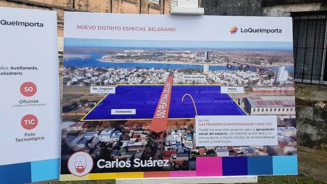 Suárez y Losada plantean que se done a la ciudad las 23 hectáreas de la Estación Belgrano