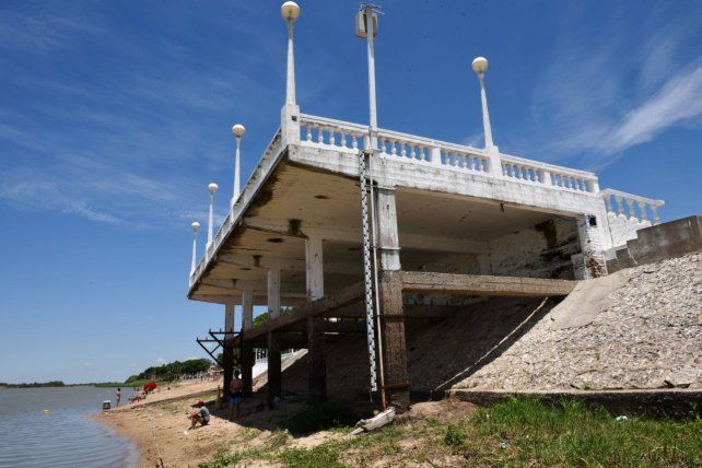 La costanera corondina sitio de llegada de la tradicional prueba acuática, que se intentará realizar en el 2021.