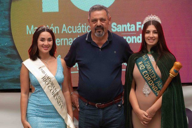 El intendente de Coronda, Ricardo Ramírez, destacó la importancia de la maratón.