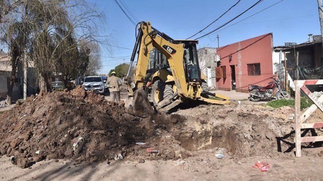 Las obras integrales en barrio Transporte, de la ciudad de Santa Fe