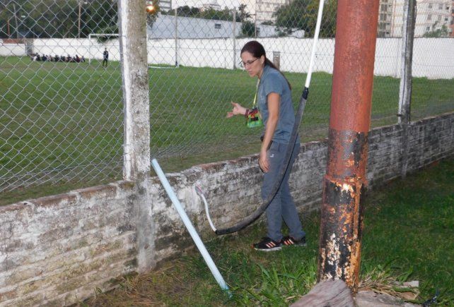 La tesorera del Club Nacional se mostró muy preocupada por los reiterados hechos de inseguridad que vienen sufriendo.