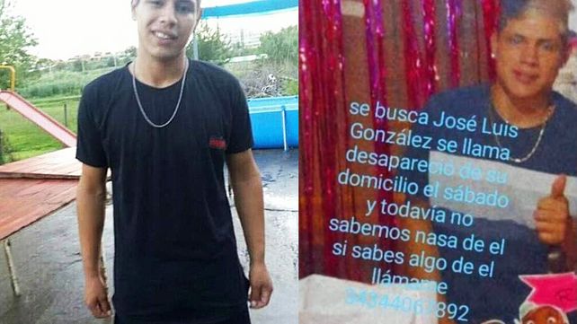 Una de las imágenes con la que los familiares solicitaban el paradero a José Luis González.