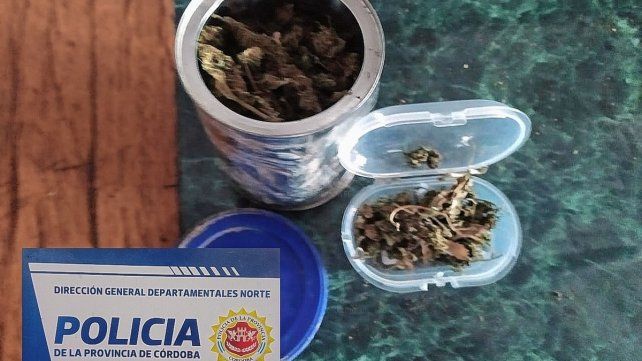 Los elementos secuestrados en el allanamiento