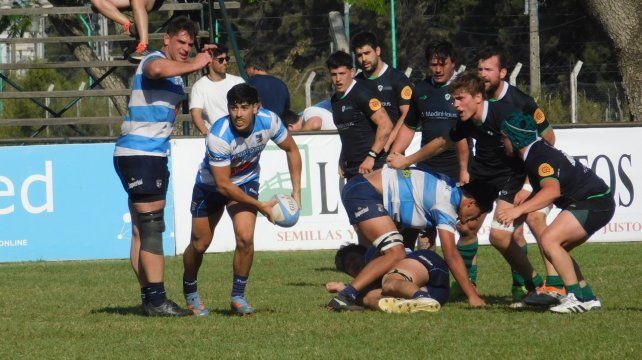 El medio scrum Martín Barceló fue otro de los puntos altos de CRAI en el triunfo frente a Banco por 52 a 5.