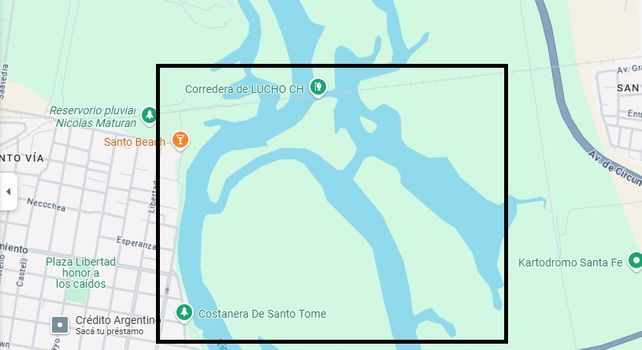 El nuevo Vado, paso de la Maratón Santa Fe-Coronda.