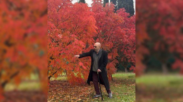 Difunden la última foto del Indio Solari Difunden la última foto del Indio Solari