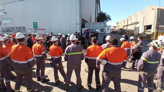 Planta de Acindar en el sur de la provincia.