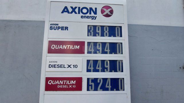Segundo Aumento de la nafta en el mes de noviembre para Axion