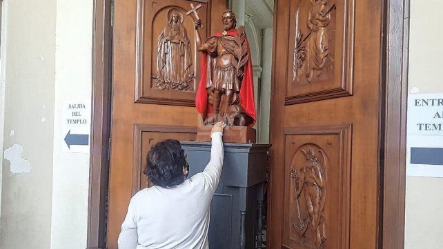 La celebración de San Expedito en la ciudad de Santa Fe