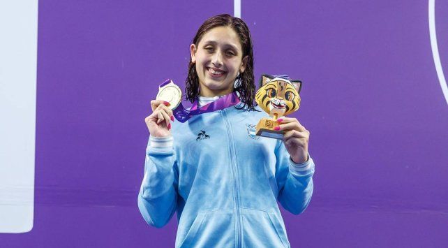La argentina Agostina Hein se consagró en la prueba de 200 metros combinados y cosechó otro récord panamericano