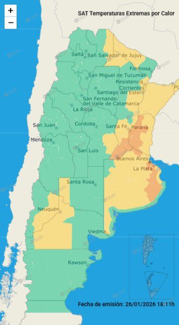 Sistema de Alerta Temprana del Servicio Meteorológico Nacional