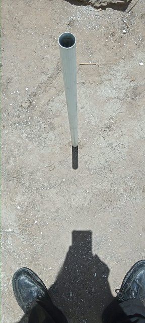 Paso del Sol por el meridiano a las 13: 01 22 de Diciembre, el Sol más alto del año y que produce la sombra más corta 