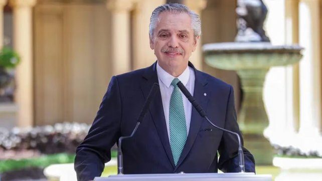 El presidente Alberto Fernández.