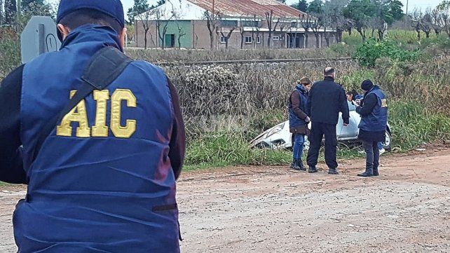 Robo, persecución y vuelco