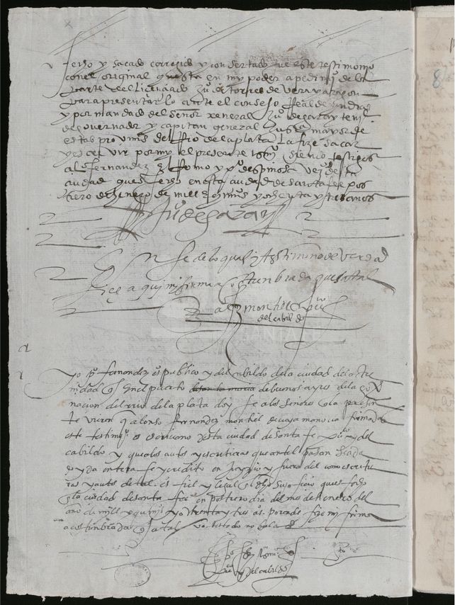 Fuente: España. Ministerio de Cultura, Archivo General de Indias. ESCRIBANIA,486A. 