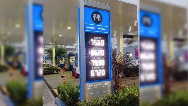 Aumento nafta en Santa Fe 10 enero