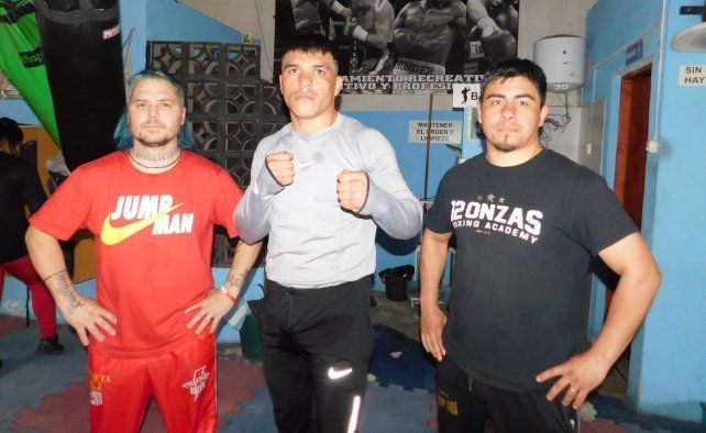  Diógenes Caunedo y su ayudante Claudio Baldomir tiene a su cargo la preparación del santafesino Pucheta.