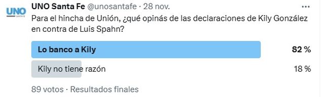 El hincha de Uni&oacute;n apoy&oacute; la postura del t&eacute;cnico.