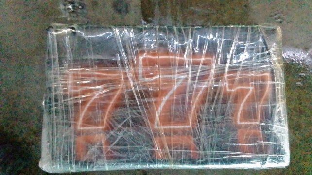 Cocaína secuestrada.