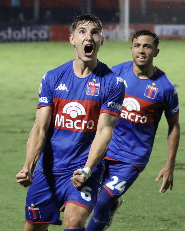 Gian Nardelli, hoy en Tigre, confesó su anhelo de volver alguna vez a Colón.