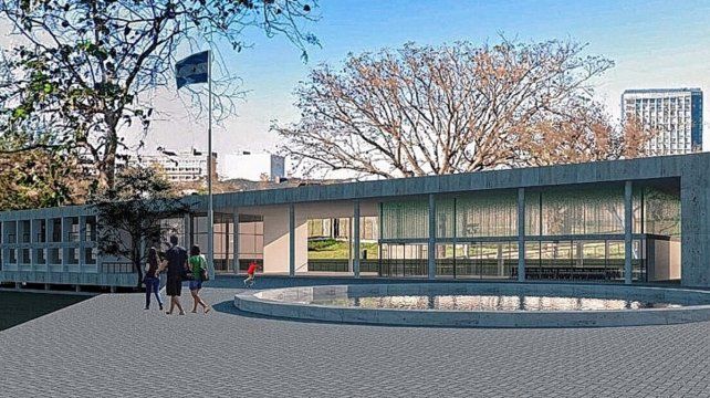 Otra proyecci&oacute;n de como se ver&aacute; el Aulario de la UNL.&nbsp;